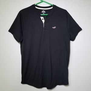 Men's Hollister top button up shirt